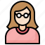 woman, people, eyeglasses, glasses, user 