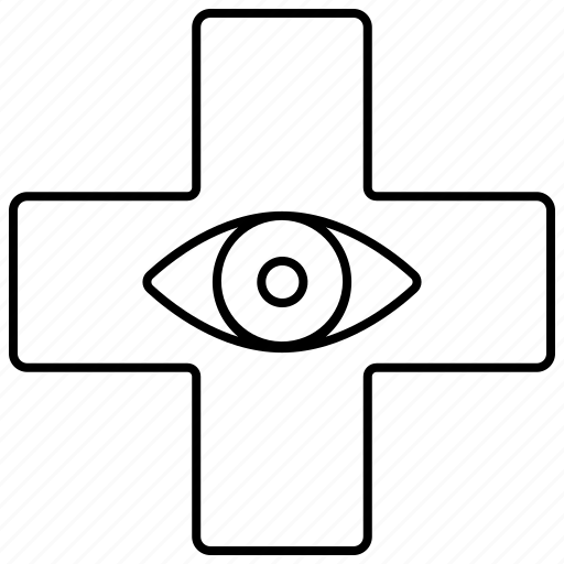 Eye, hospital, see, optical, sight, watching icon - Download on Iconfinder