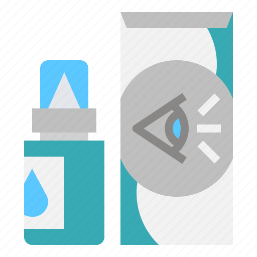 Artificial, tear, eye, drop, medicine, optometrist, ophtalmology icon - Download on Iconfinder