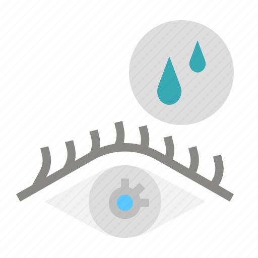 Dry, eye, symptom, optometrist, ophtalmology, allergy icon - Download on Iconfinder