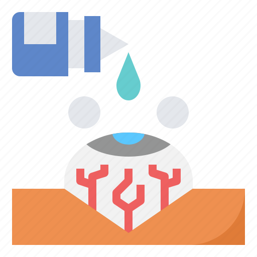 Eye, dropper, medical, optometrist, artificial, tears icon - Download on Iconfinder