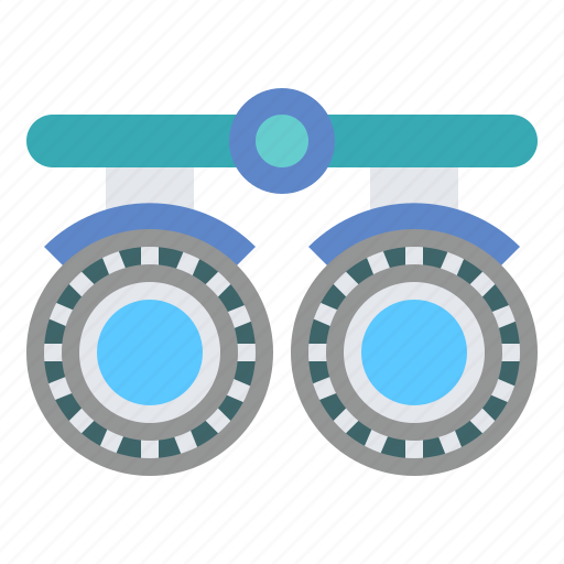 Testing, glasses, eye, vision, optician, optometry icon - Download on Iconfinder