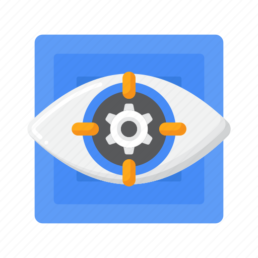 Focusing, focus, eye, vision icon - Download on Iconfinder