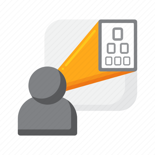Manual, eye, examination icon - Download on Iconfinder