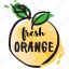 watercolor, orange, fruit, juice, drink, food, illustration 