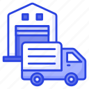 logistics, delivery, order, fulfillment, van, warehouse, cargo