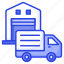 logistics, delivery, order, fulfillment, van, warehouse, cargo 