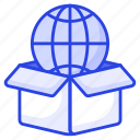 global, delivery, worldwide, parcel, package, shipping, world