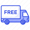 free, delivery, shipping, transport, shipment, van, lorry