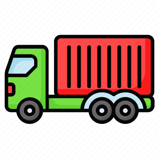 Cargo, truck, delivery, van, transport, vehicle, automobile icon - Download on Iconfinder