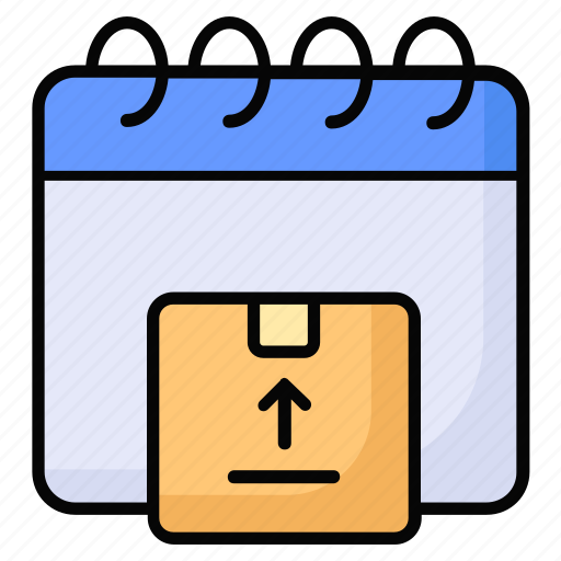 Parcel, schedule, date, package, delivery, cargo, courier icon - Download on Iconfinder