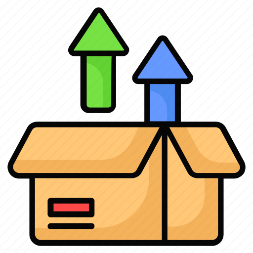 Unpacking, unboxing, parcel, package, logistics, delivery, courier icon - Download on Iconfinder