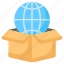global, delivery, worldwide, parcel, package, shipping, world 