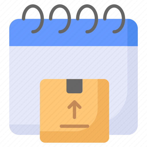 Parcel, schedule, date, package, delivery, cargo, courier icon - Download on Iconfinder