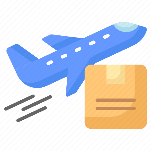 Air, freight, cardboard, parcel, package, shipping, airbus icon - Download on Iconfinder