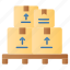 pallet, cargo, boxes, logistics, cardboard, stack, shipping 
