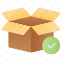 order, fulfillment, package, delivered, delivery, cardboard, carton