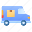 delivery, van, transport, truck, cargo, vehicle, automobile 