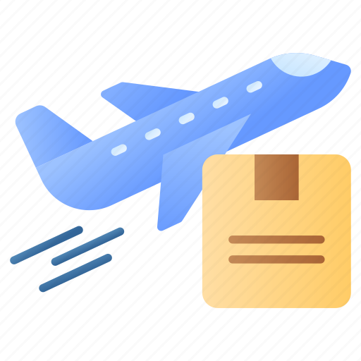 Air, freight, cardboard, parcel, package, shipping, airbus icon - Download on Iconfinder