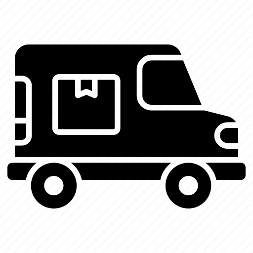 Delivery, van, transport, truck, cargo, vehicle, automobile icon - Download on Iconfinder