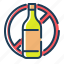alcohol, free, signaling, prohibition, label 