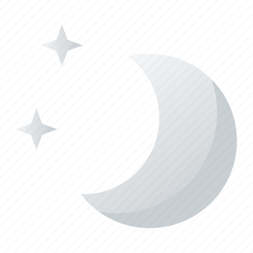 Night, cream, moon, stars, half moon icon - Download on Iconfinder