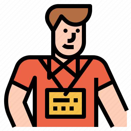 Id, card, avatar, man, employee icon - Download on Iconfinder