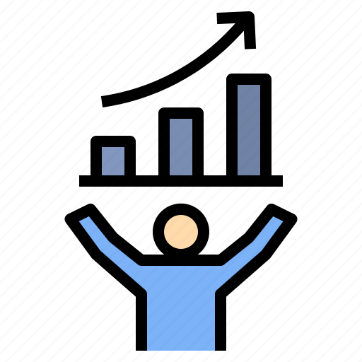 Achievement, behavior, entrepreneur, growth, profit, statistic icon - Download on Iconfinder