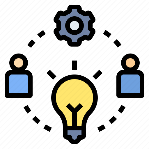 Brainstorming, creative thinking, idea, knowledge exchange, thinking icon - Download on Iconfinder