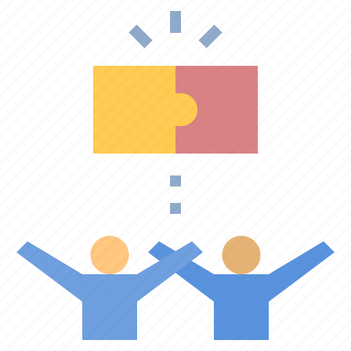 Contract, cooperation, deal, jigsaw, partner, teamwork icon - Download on Iconfinder