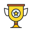 award, winner, achievement, medal, prize, badge, reward, trophy