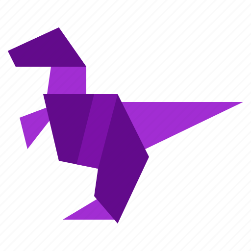 Dinosaur, origami, art, animals icon - Download on Iconfinder