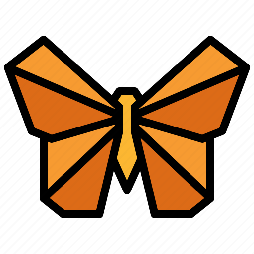 Butterfly, origami, art, paper icon - Download on Iconfinder