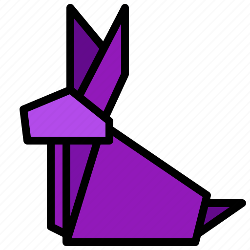 Rabbit, paper, origami, art, animals icon - Download on Iconfinder