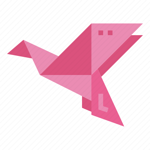 Bird, origami, handcraft, paper, animal icon - Download on Iconfinder