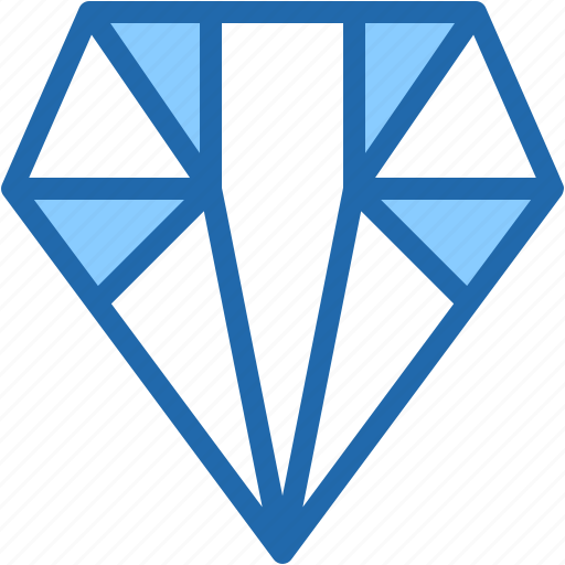 Diamond, paper, craft, folding, art, value icon - Download on Iconfinder