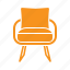 armchair, furniture, belongings, seat 