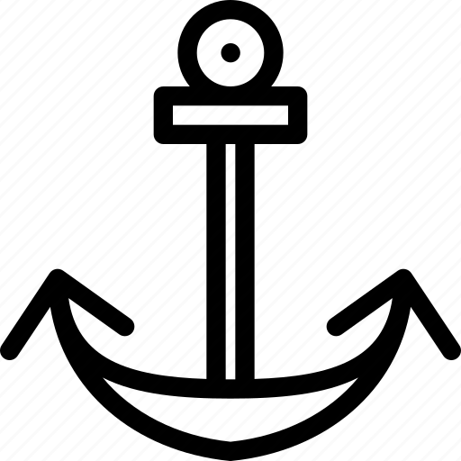 Anchor, boat, lock, sea, ship, stop, water icon - Download on Iconfinder