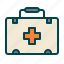 kit, aid, healthcare, first, emergency, medicine, medical 