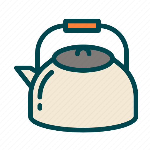 Teapot, outdoor, nature, kettle, camping, water, adventure icon - Download on Iconfinder