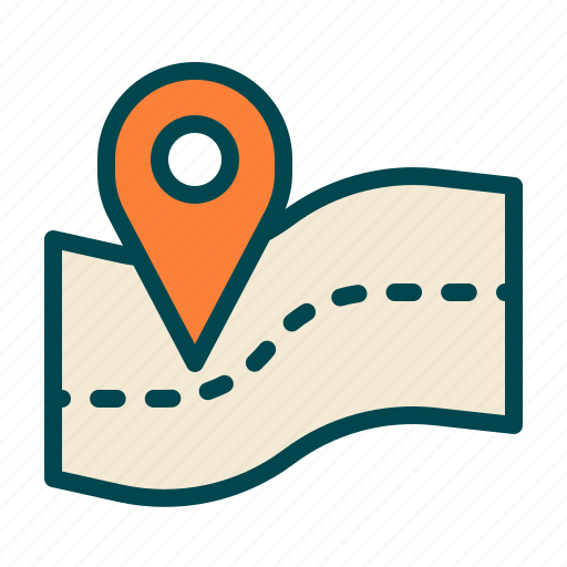 Direction, location, navigation, map, place icon - Download on Iconfinder