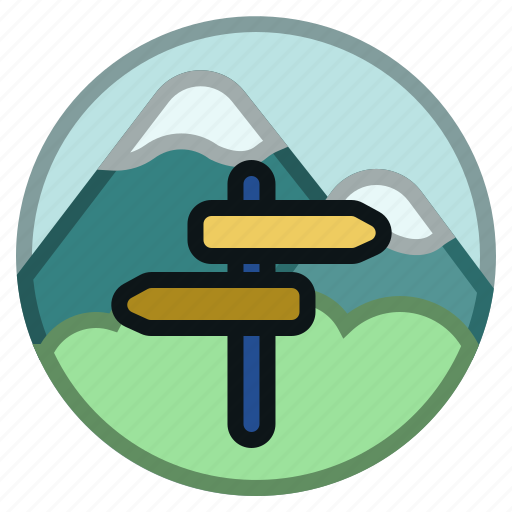Adventure, arrow, direction, post, signpost icon - Download on Iconfinder