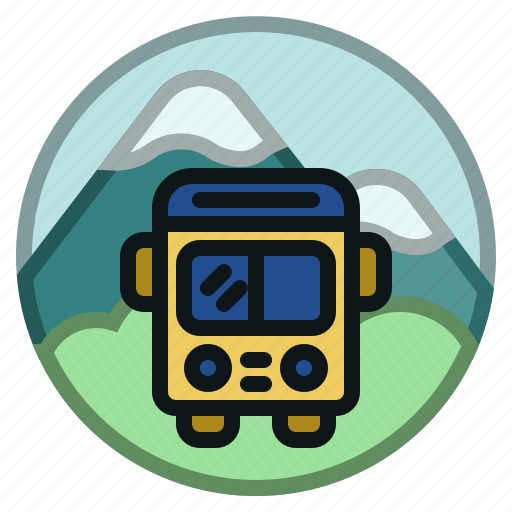 Bus, transportation, travel, vacation icon - Download on Iconfinder