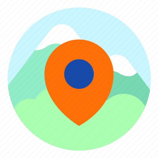 Gps, location, navigation, pin, pointer icon - Download on Iconfinder