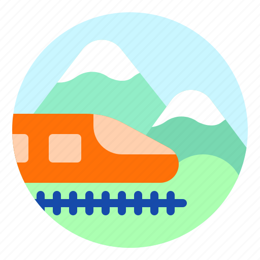 Express, railroad, railway, train, transportation, travel icon - Download on Iconfinder