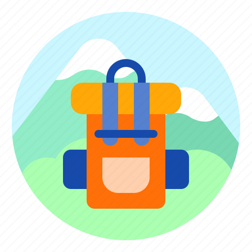 Adventure, backpack, bag, camping, travel icon - Download on Iconfinder