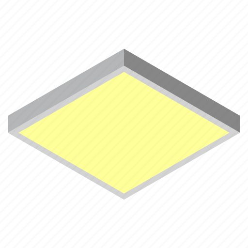 Fluorescent, indoor, kitchen, lights, rectangular, square icon - Download on Iconfinder