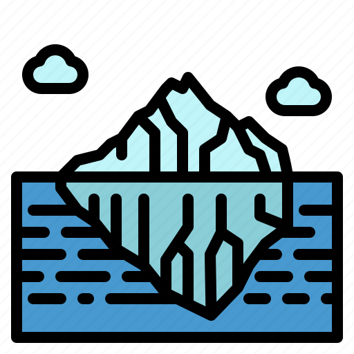 Iceberg, landscape, mountain, nature, snow icon - Download on Iconfinder