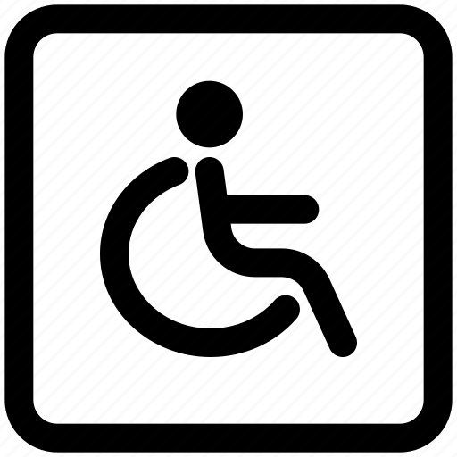 Disability, wheelchair, outdoor, disabled icon - Download on Iconfinder