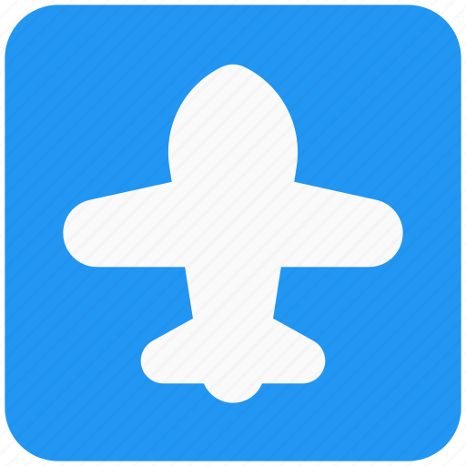 Airport, airplane, outdoor, flight icon - Download on Iconfinder